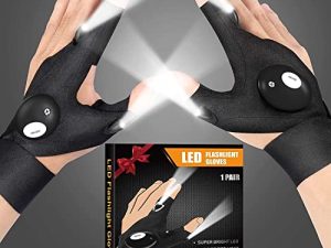 LED Flashlight Gloves Gifts for Men