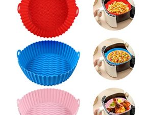 3-Pack Air Fryer Silicone Pot