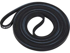 Lifetime Exchange 341241 Dryer Drum Belt Replacement Part by BlueStars - Exact Fit for Whirlpool Kenmore Dryer - Replaces 8066065 AP2946843 W10127457 PS346995 14210003 31531589 31001026 3394651 529597