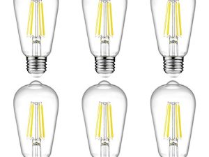 Ascher Vintage LED Edison Bulbs