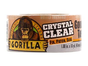 Gorilla Crystal Clear Repair Duct Tape