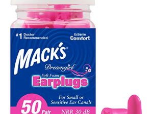 Mack's Dreamgirl Soft Foam Earplugs