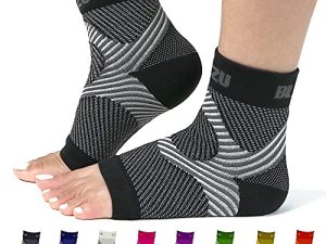 Ankle Brace Plantar Fasciitis Socks Women Socks for Women Neuropathy Compression Ankle Socks Arch Support Socks Heel Spur Relief Products Leg & Foot Supports Plantar Fasciitis Night Sock Black S-M