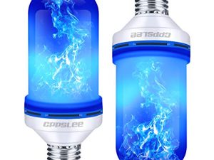 CPPSLEE Christmas Decorations LED Flame Light Bulbs