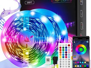100ft Led Lights for Bedroom